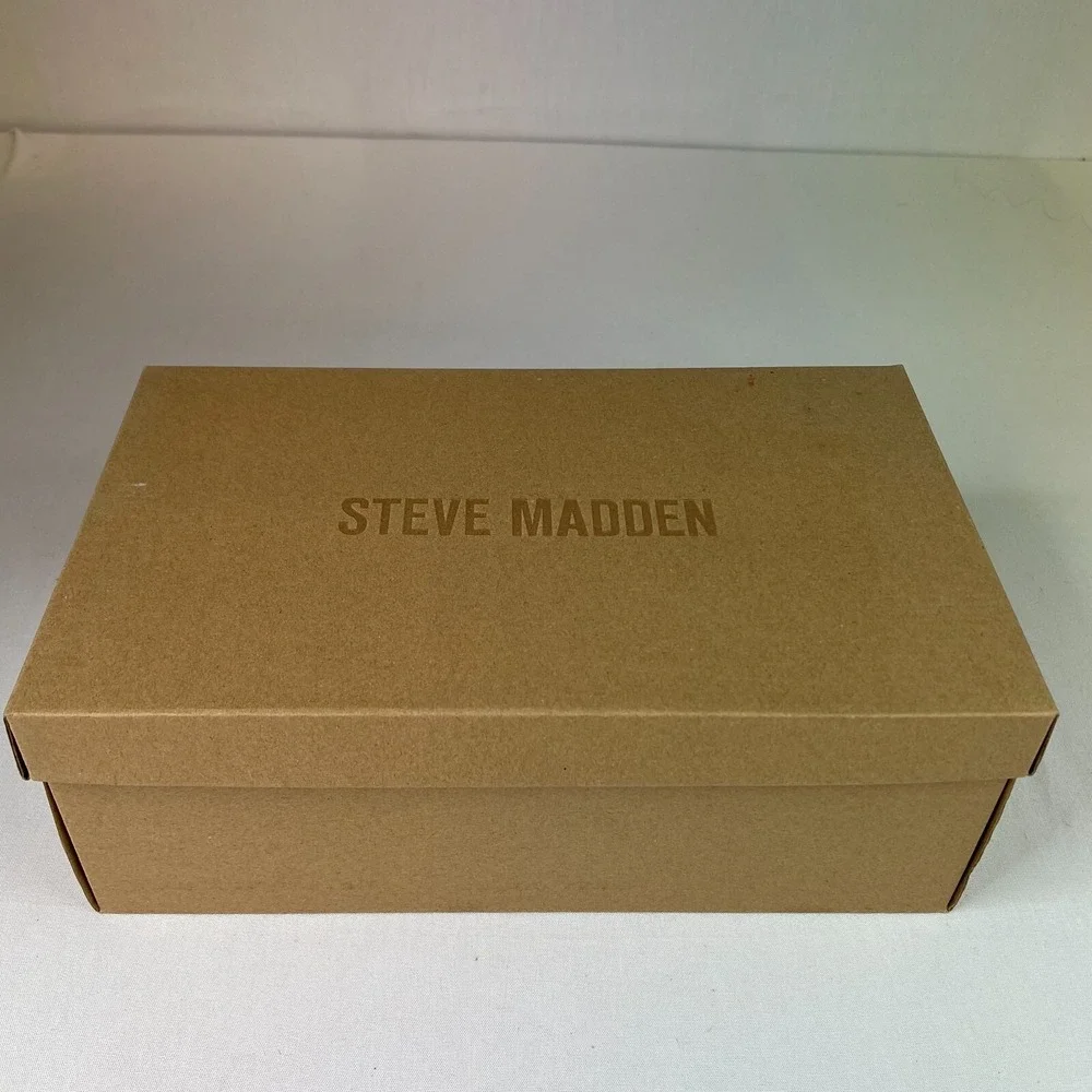 Steve Madden Women Shereen-F Sneakers Navy Suede Fur Leather Lace-Up Shoes Sz 7M